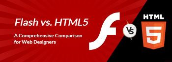 Flash vs. HTML5: A Comprehensive Comparison for Web Designers [thumb]