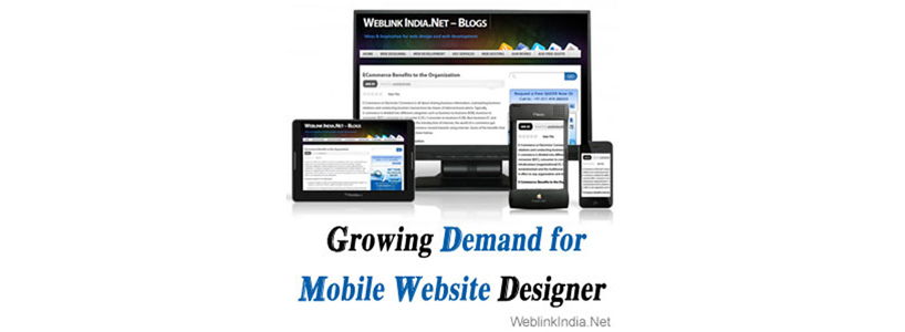 Growing Demand for Mobile Website Designer