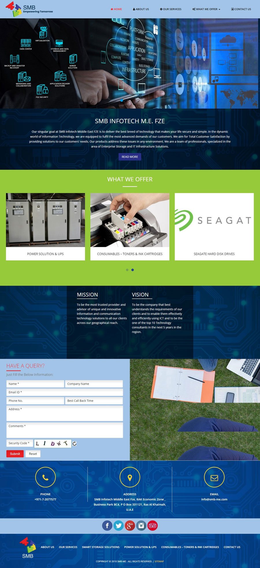 Top IT, Computer, Data & Hardware Web Design Portfolio | View Best IT ...