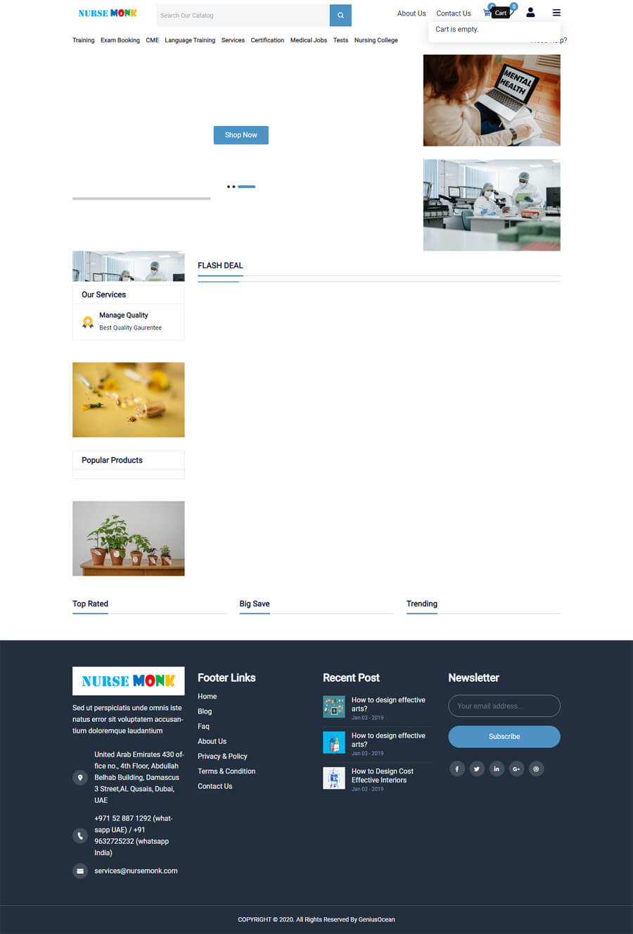 Arab Emirates Web Design Portfolio | UAE Website Design Case Studies