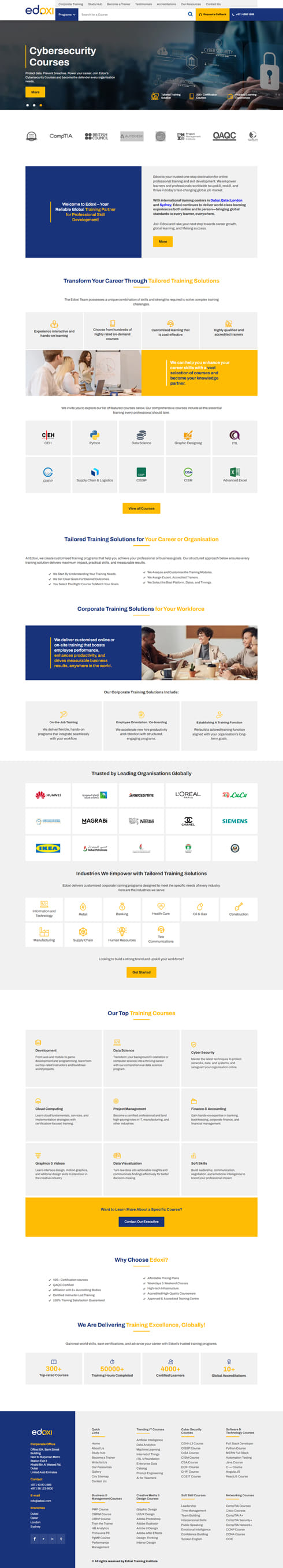 Edoxi  United Arab Emirates Web Design