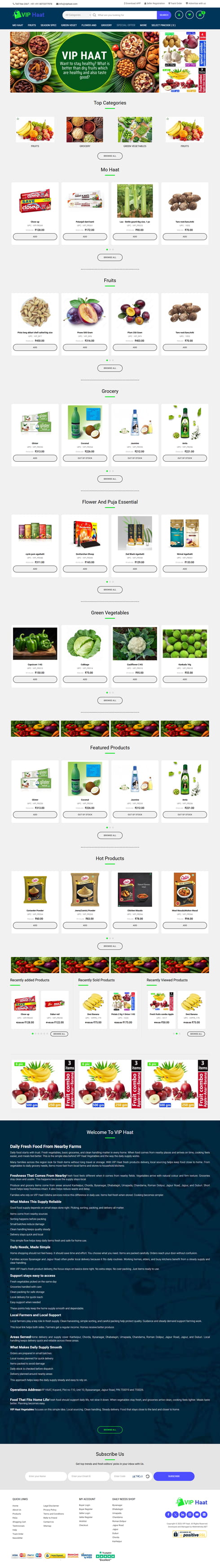 VIP  Haat India Web Design