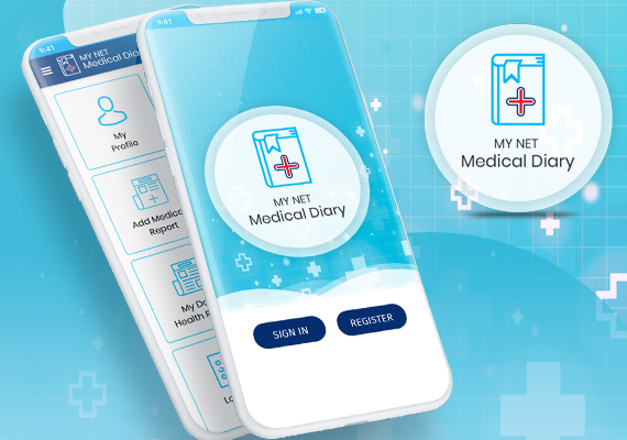 My Net Medical Diary - Mobile Apps Portfolio