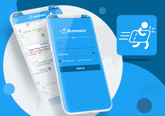 Runnerz Driver - Mobile Apps Portfolio