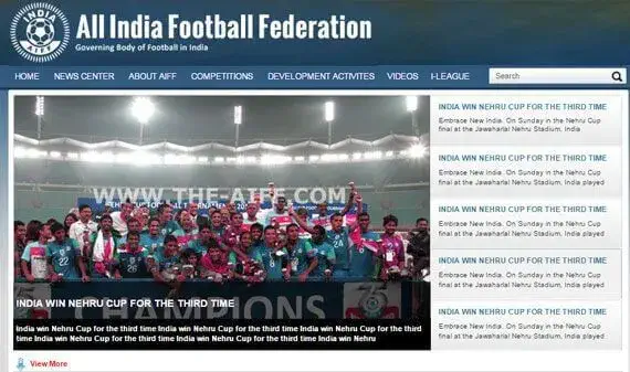 Web Redesign Sample Before